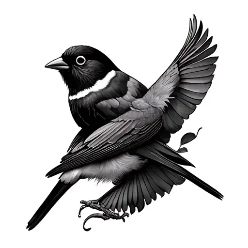 Bob Marley 3 Little Birds tattoo design idea