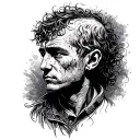 elder son tattoo design idea