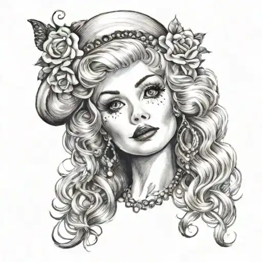 Dolly tattoo design idea
