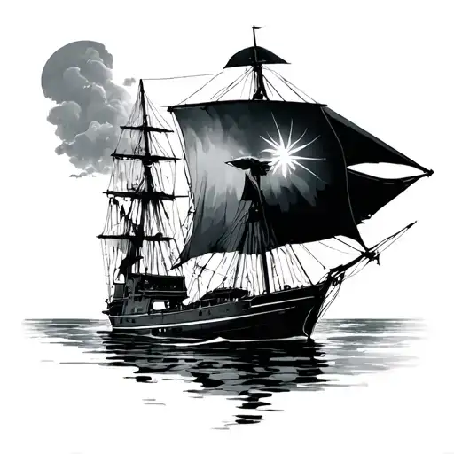 argent, voyage  tattoo design idea