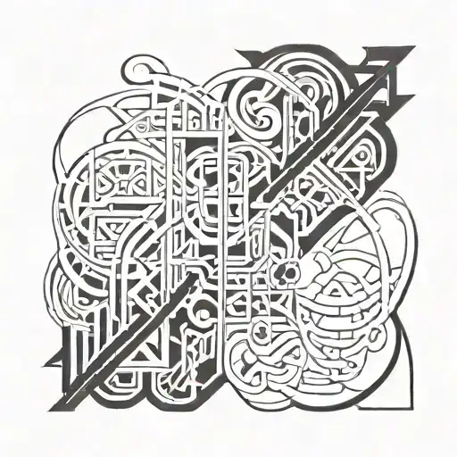 mahak tattoo design idea