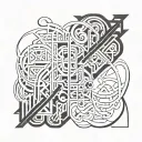 mahak tattoo design idea