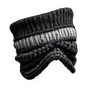  knit ski mask with piercing tattoo design idea