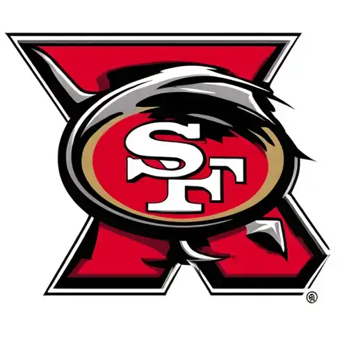 49ers logo morphing tattoo design idea