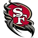 49ers logo morphing tattoo design idea