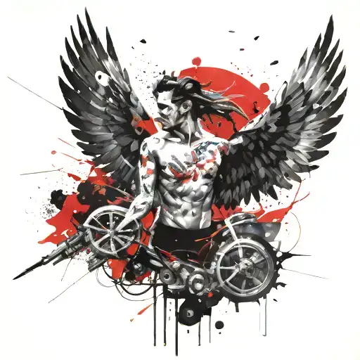 icarus falls tattoo design idea