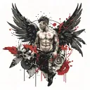 icarus falls tattoo design idea