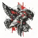 icarus falls tattoo design idea