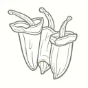 two tamales drinking beers tattoo design idea