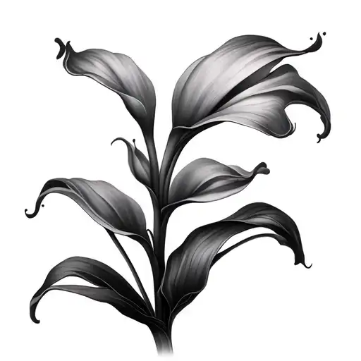 Calla Lilies tattoo design idea