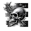 Electro cardio graph tattoo design idea