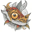Zach Bryan heavy eyes tattoo design idea