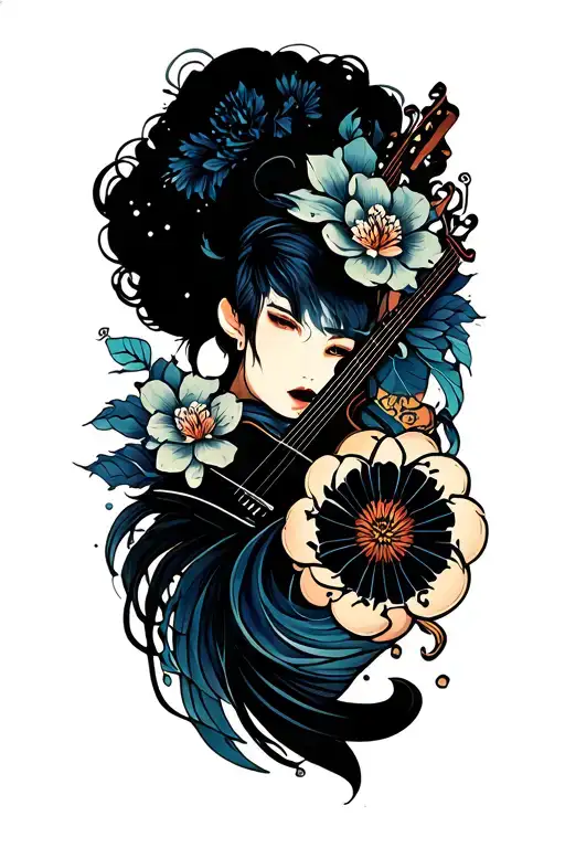 industrial music tattoo design idea