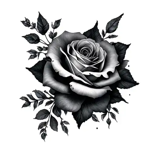 Dark Romance tattoo design idea