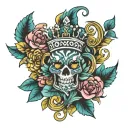 Croatia tattoo design idea