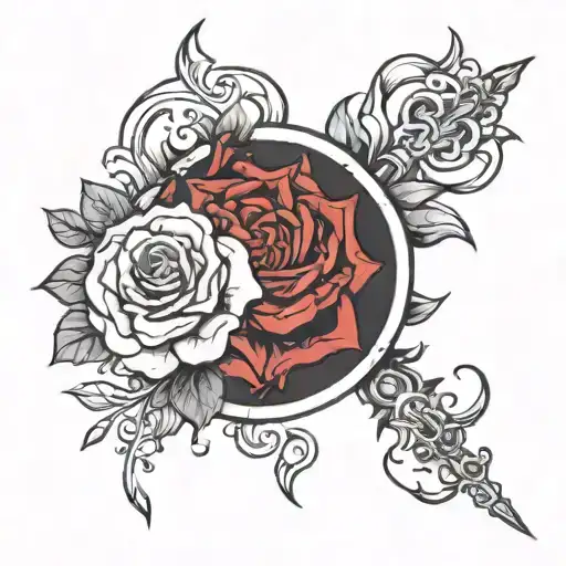 overcome pain and betrayal  tattoo design idea