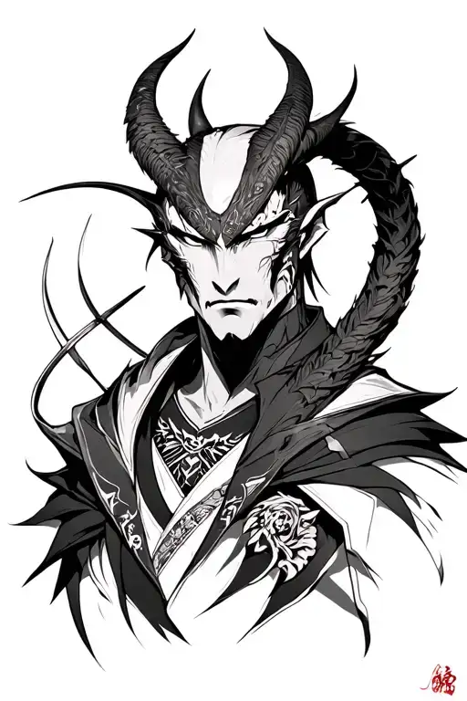 Yamato katan from Devil May tattoo design idea