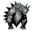 Kaiju No 8 tattoo design idea