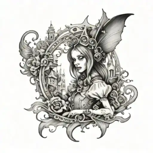 alice in borderland tattoo design idea
