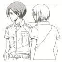 Levi Ackerman and Mikasa Ackerman tattoo design idea