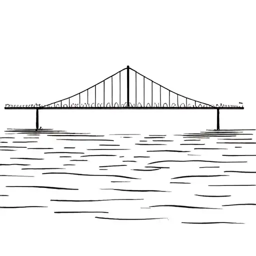 bridge over troubled water  tattoo design idea
