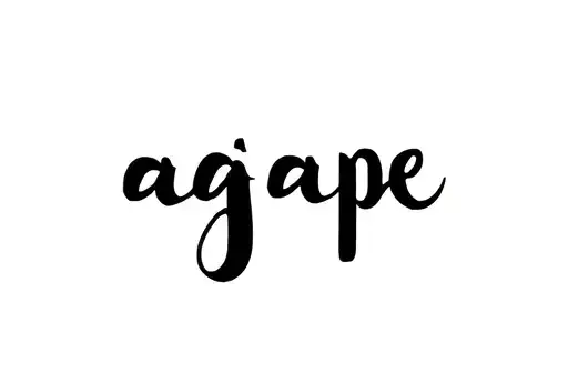 "agape " tattoo design idea
