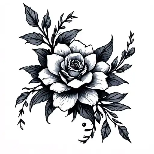 3 Inch tattoo design idea
