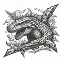 ark survival evolved implant tattoo design idea