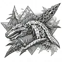 ark survival evolved implant tattoo design idea