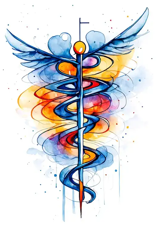 Abstract. lines that point a ways we imagine., medicine, travel, thin lines . vitruvio men, leonardo da vinci tattoo design idea