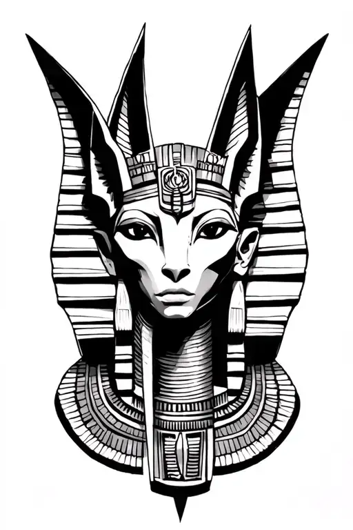Osiris, ra, anubis tattoo design idea
