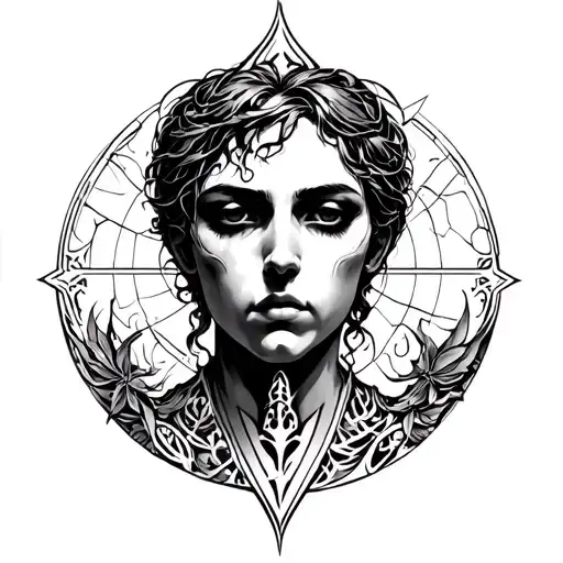 Euclid Sleep Token tattoo design idea
