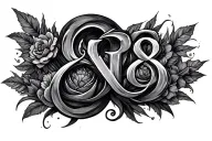 Romans 8 18 tattoo design idea