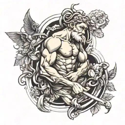 Michelangelo tattoo design idea