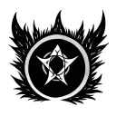 Empath symbol tattoo design idea