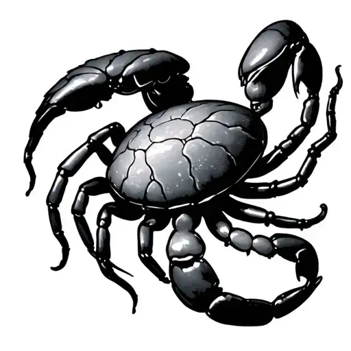 Zodiac Cancer tattoo design idea