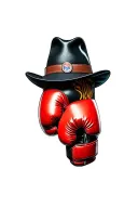 fidora hat with boxing glove and 11-27-44 tattoo design idea