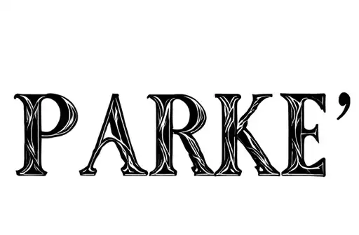 "PARKE" tattoo design idea