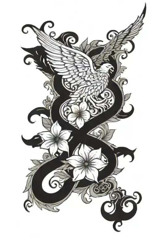 Create a tattoo on my neck that is of the bible verse Romans 8:18 that is aesthetic tattoo design idea