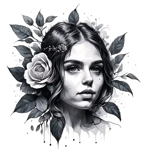 Painter tattoo design idea