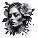 Painter tattoo design idea