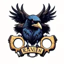 Raven, knuckle dusters tattoo design idea