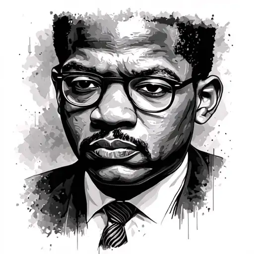Malcolm X tattoo design idea