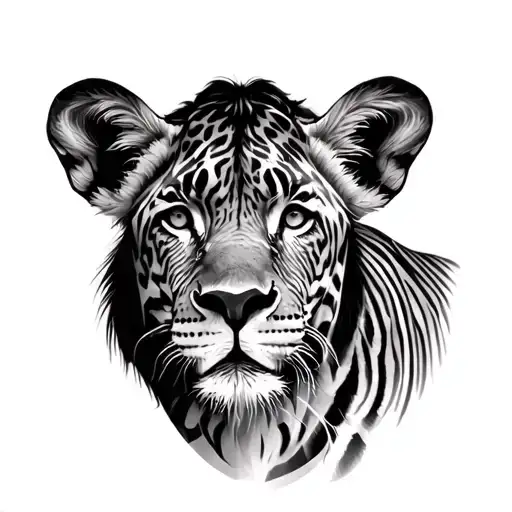 African Safari tattoo design idea