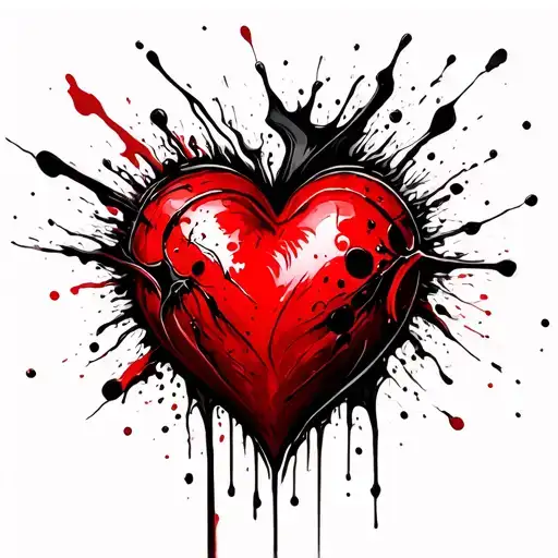 heart tattoo for guys tattoo design idea
