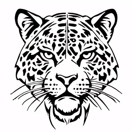 Aztec jaguar warrior tattoo design idea