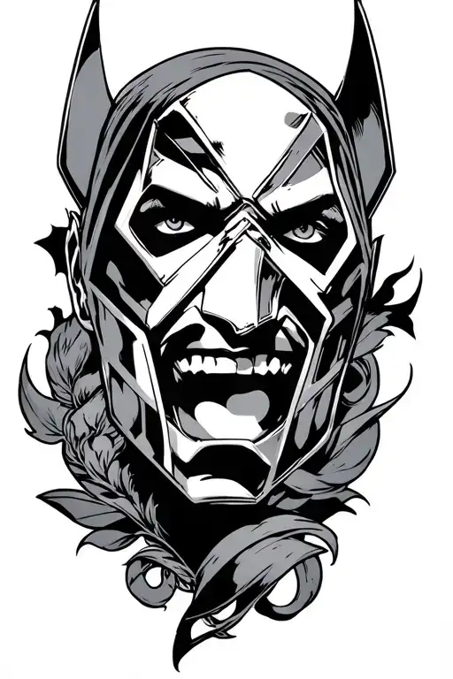 dc comics & collectibles tattoo design idea