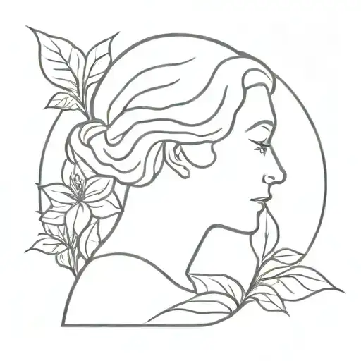 grandmother memorial minimalist tattoo design tattoo design idea