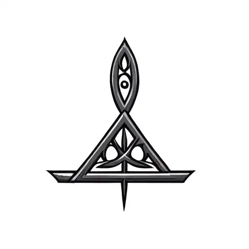 greek symbol of intelligence  tattoo design idea