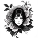 Korean tattoo design idea